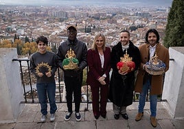 María Pérez, Miguel Pérez Corroso, Marifrán Carazo, Manuel Liñán, y Juan Habichuela Nieto.