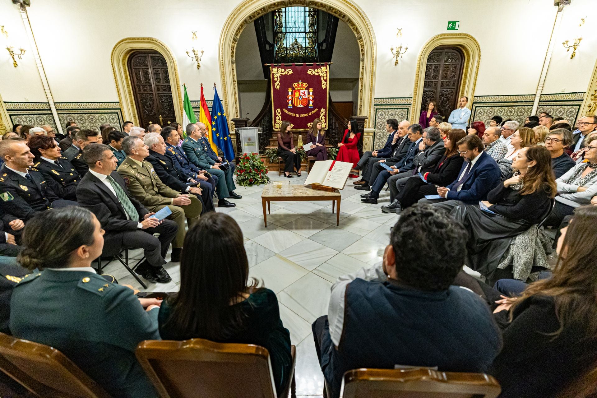 Las imágenes del acto de conmemoración del 47 aniversario de la Carta Magna en Granada