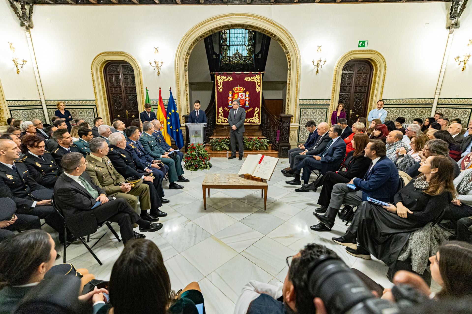 Las imágenes del acto de conmemoración del 47 aniversario de la Carta Magna en Granada