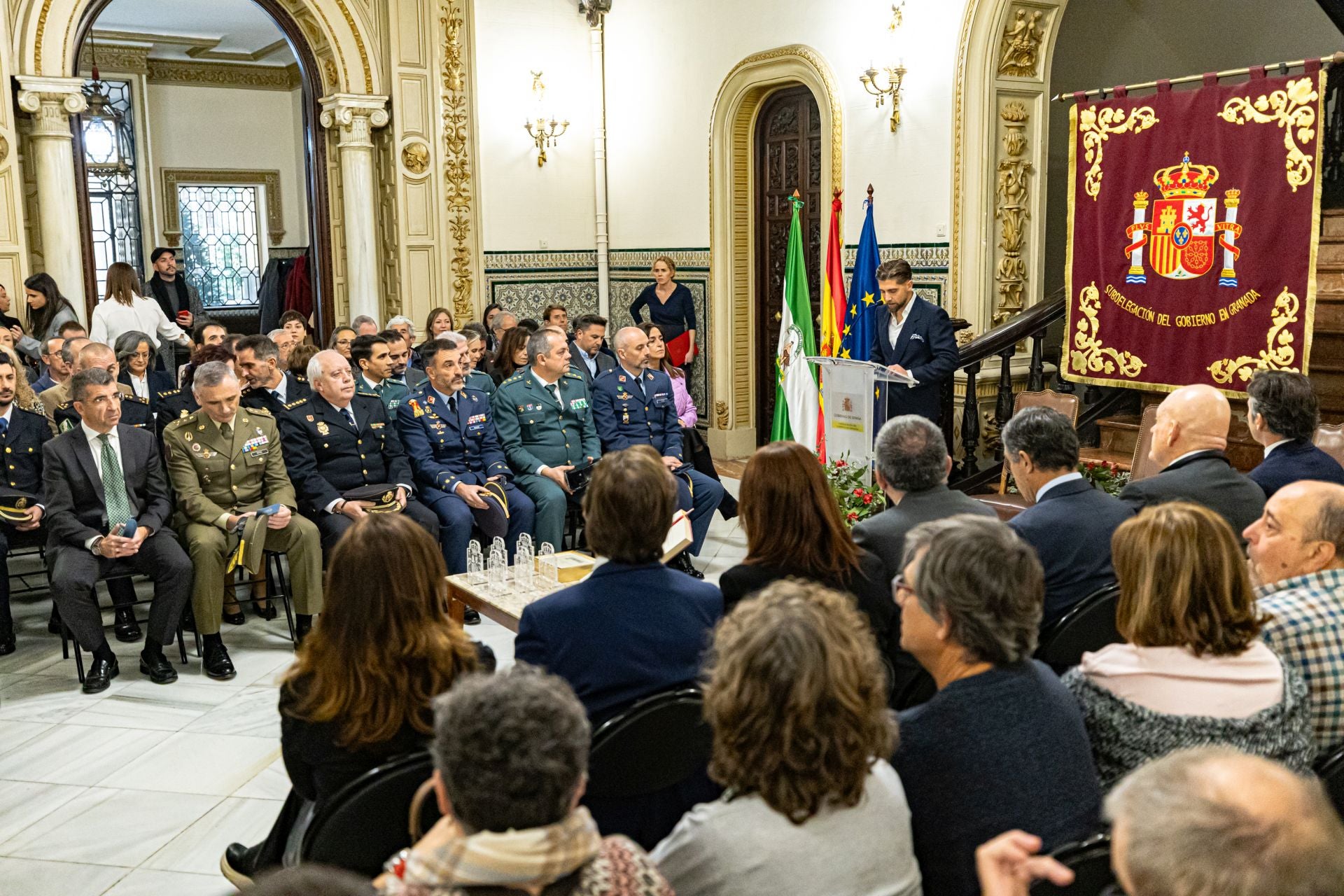 Las imágenes del acto de conmemoración del 47 aniversario de la Carta Magna en Granada