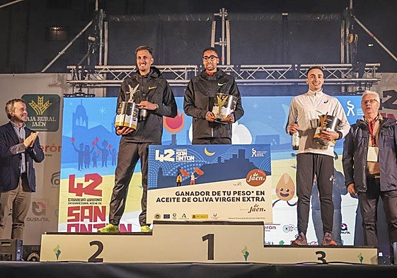 Algunos de los ganadores de la San Antón del pasado año.