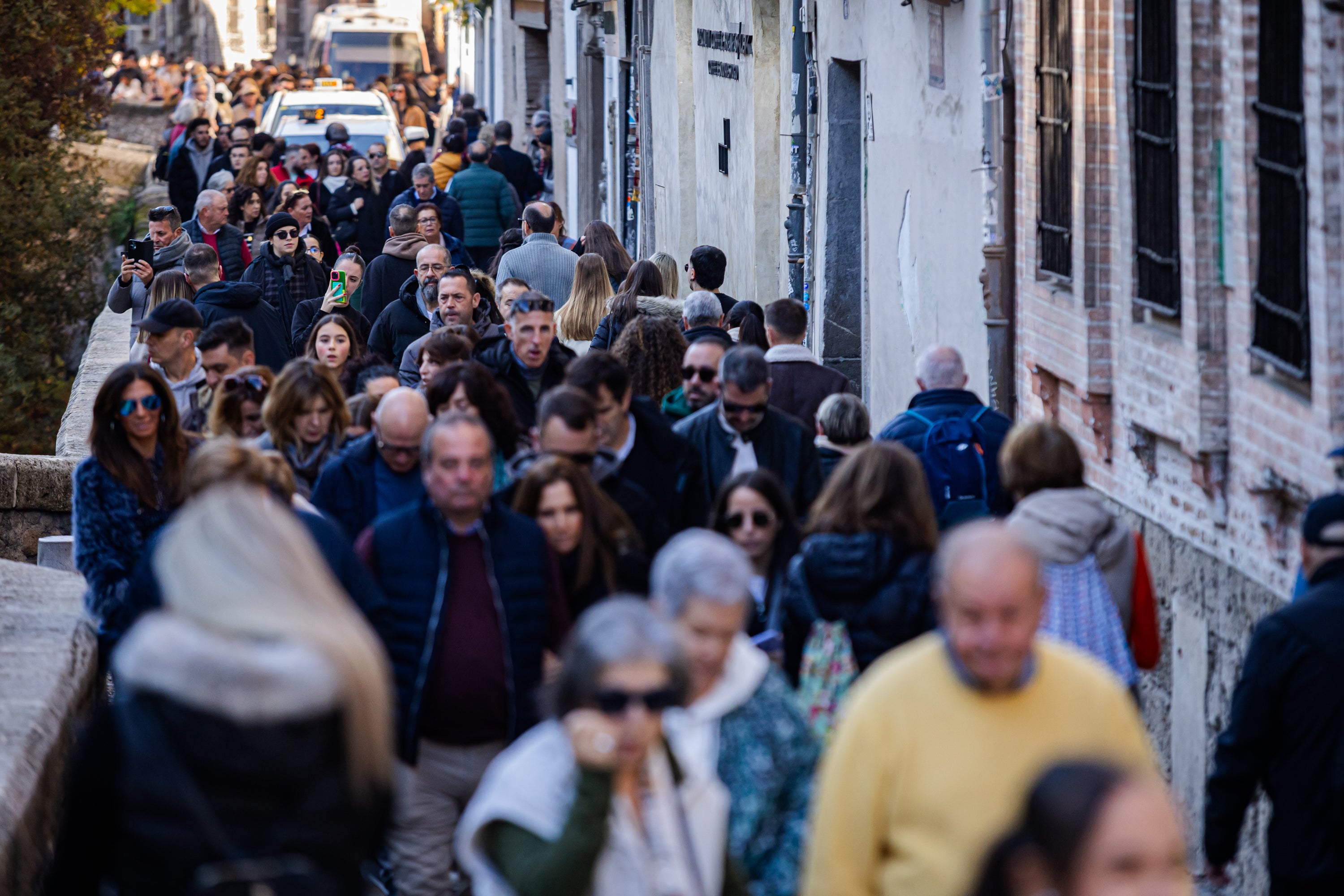 Ambientazo en las calles de Granada