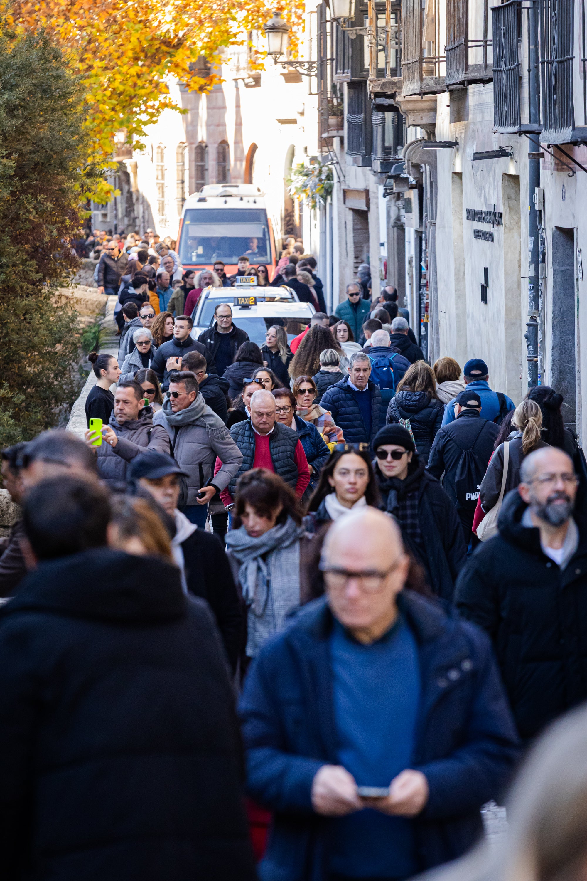 Ambientazo en las calles de Granada
