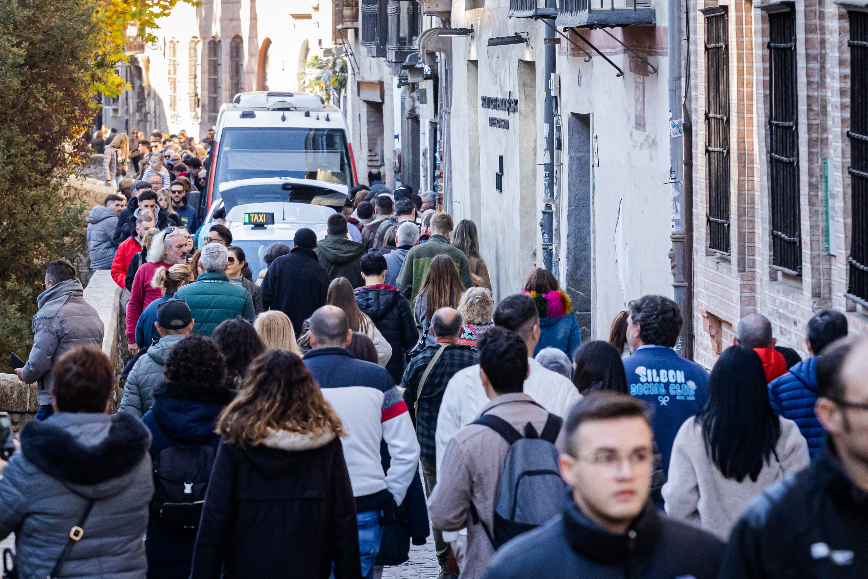 Ambientazo en las calles de Granada