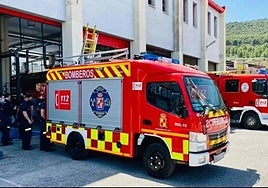 Bomberos en una imagen de archivo.