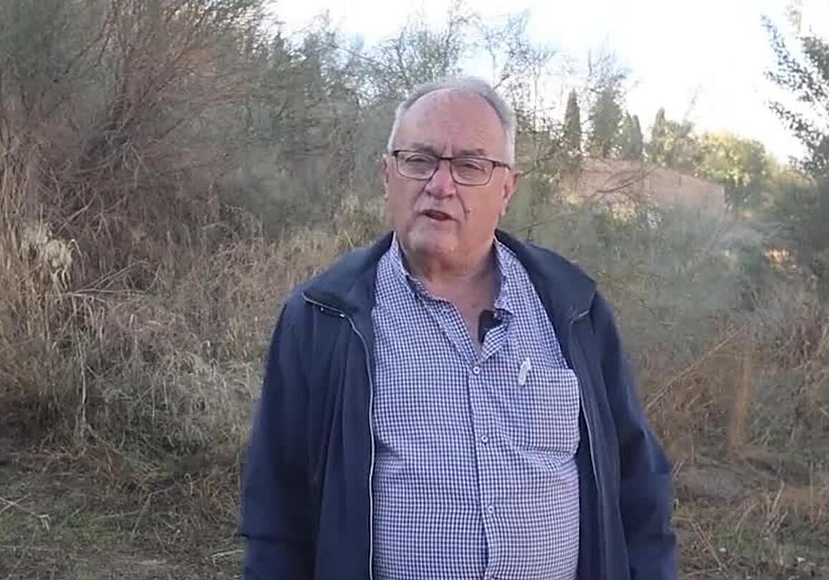 Clemente Arco, presidente de la asociación de vecinos de Casería de Montijo.