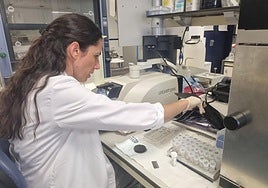 La investigadora Clara Ortega.