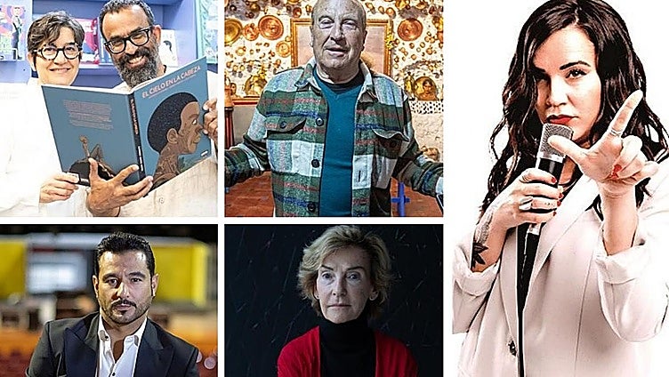 Lola Moral y Sergio García; Curro Albaicín; Antonio Velázquez; Soledad Sevilla; y Martita de Graná, Ideales de 2025.