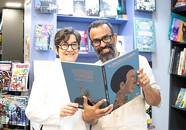 Lola Moral y Sergio García.