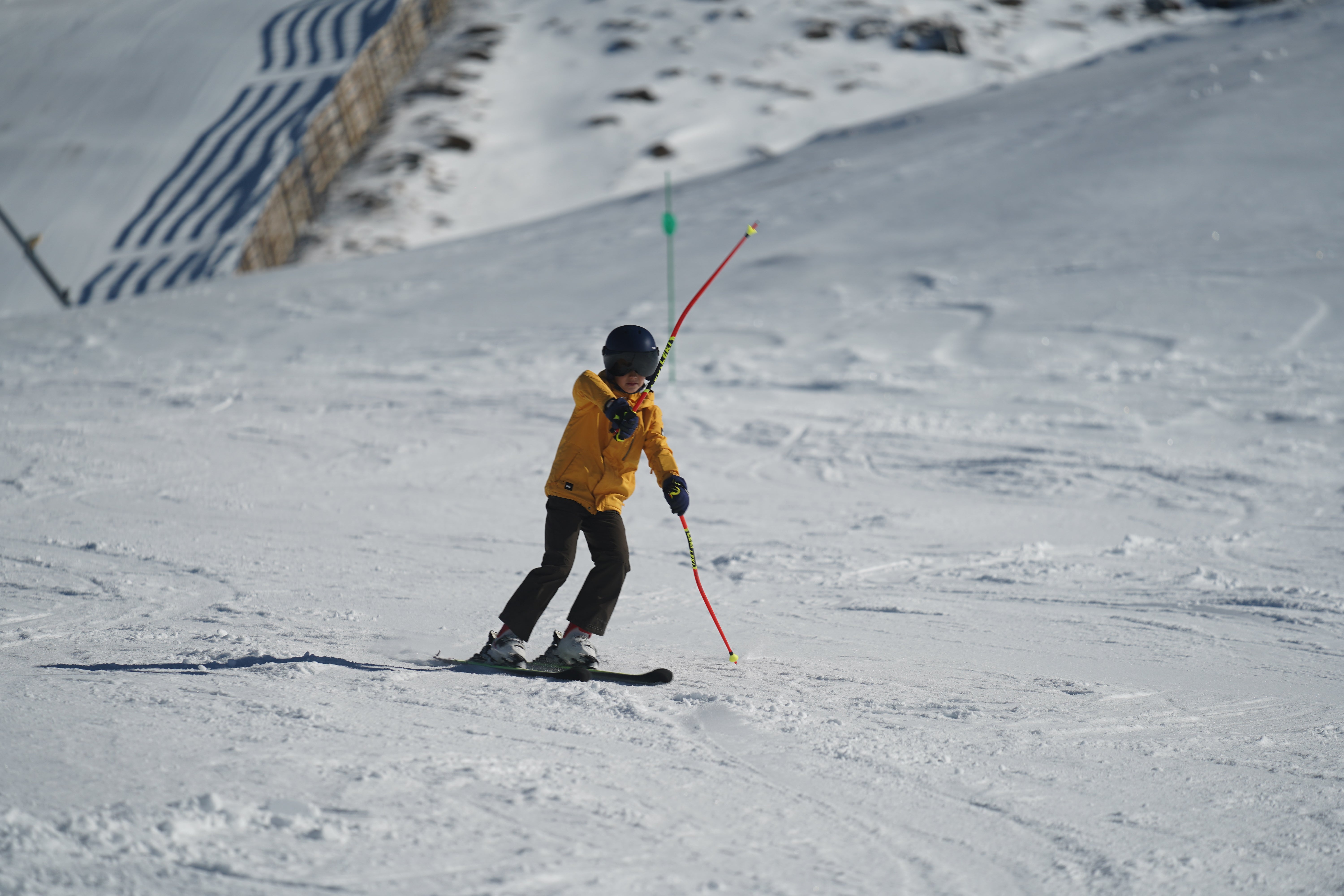 Ambiente espectacular en Sierra Nevada este puente