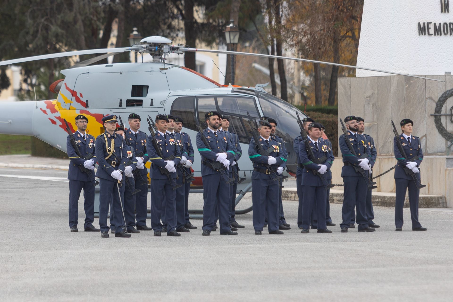 Las imágenes celebración de Nuestra Señora de Loreto, patrona de Aviación
