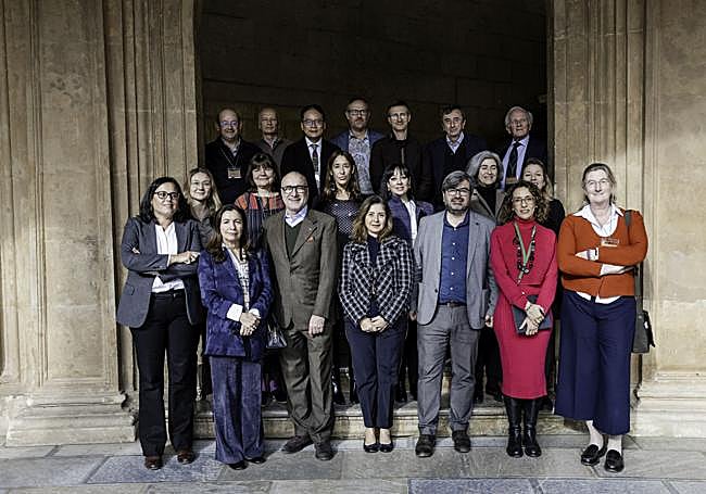 Participantes en las jornadas sobre el futuro de la Alhambra.