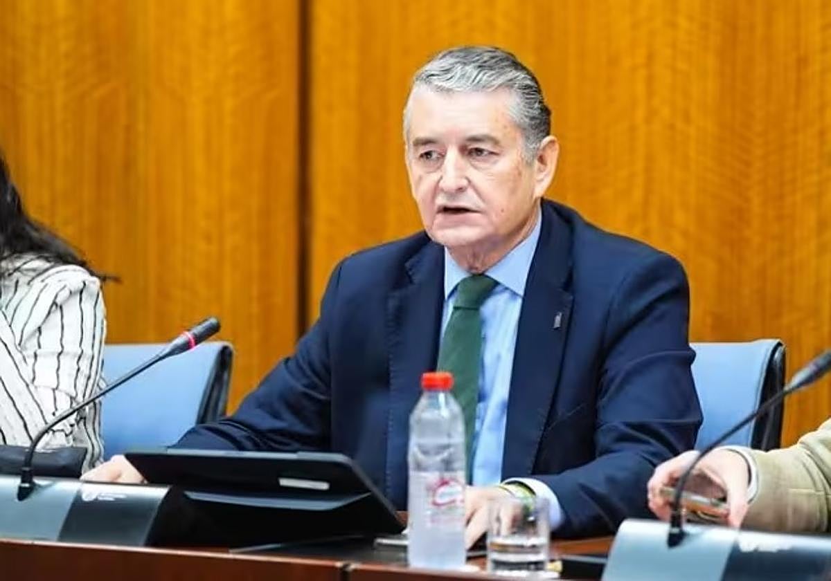 El consejero de Sanidad, Presidencia y Emergencias, Antonio Sanz