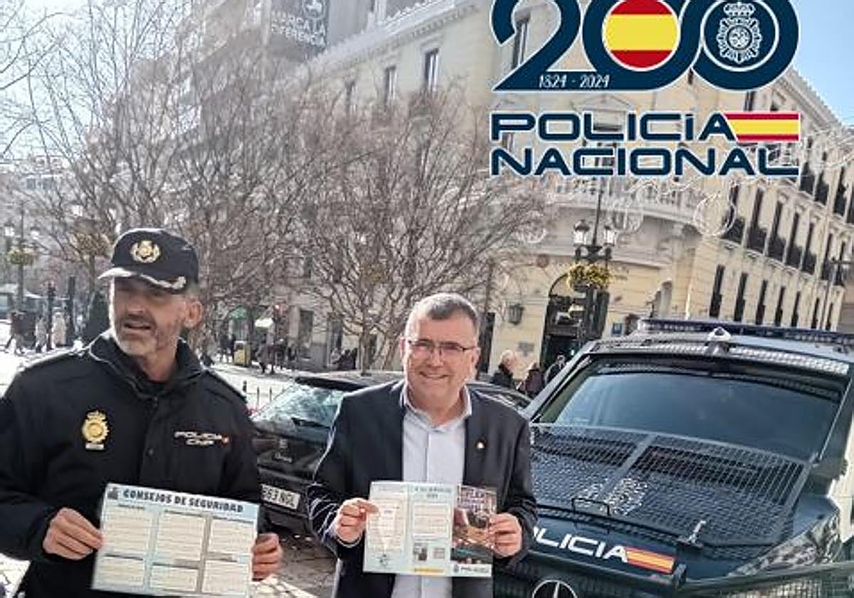 La Comisaría Provincial de Granada refuerza la presencia policial en la calle para prevenir robos durante Navidad