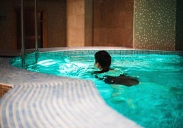 Imagen de archivo de un spa.