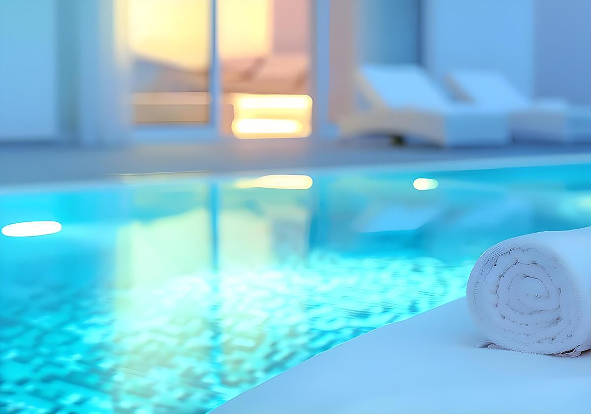 Imagen de archivo de un spa.