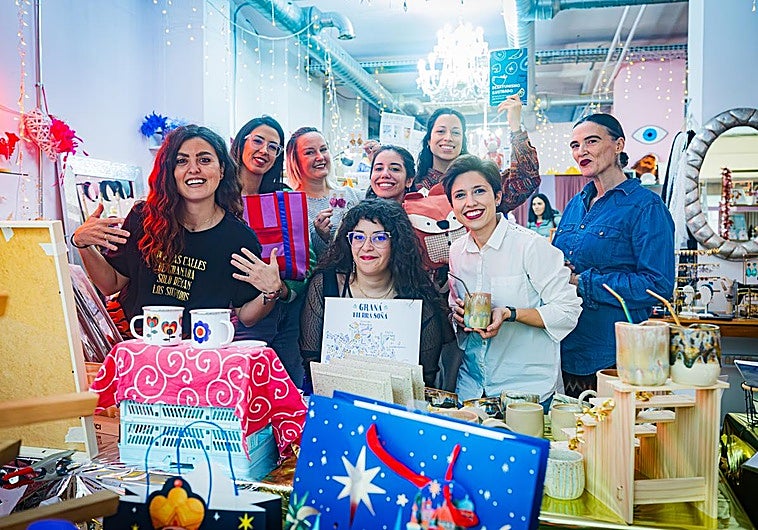 Una Navidad hecha a mano por granadinas con mucho arte