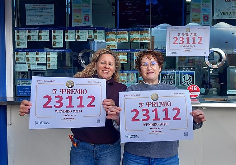 Los 660.000 euros de dos quintos premios en el Carrefour de Armilla: «Nos faltaba dar un premio del Sorteo de Navidad»