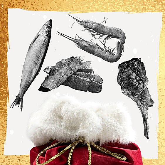 La cesta de la compra en Granada, por las nubes en los primeros días de Navidad