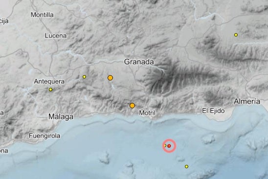 Un nuevo terremoto se deja notar en Granada el día de Nochevieja