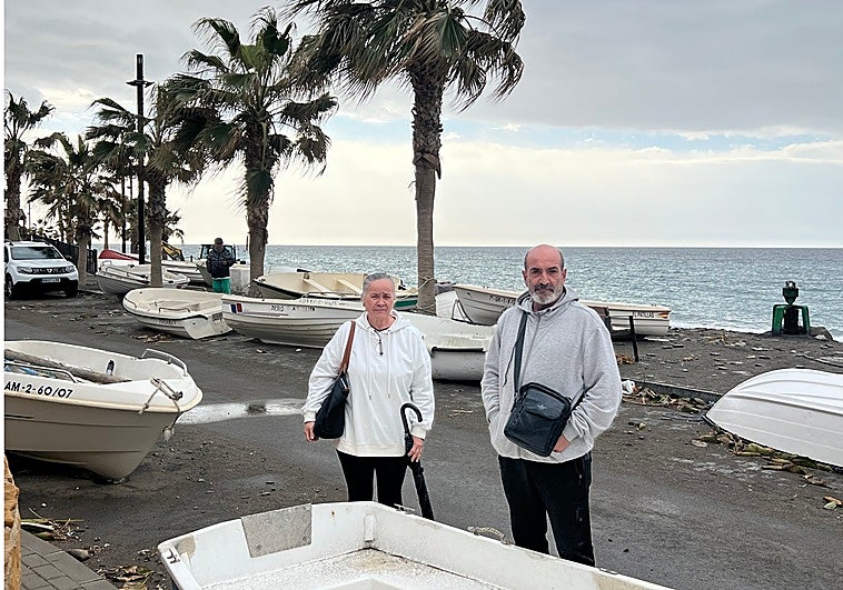 «Salimos corriendo para ayudar a subir los barcos. Fue un momento de mucho miedo»