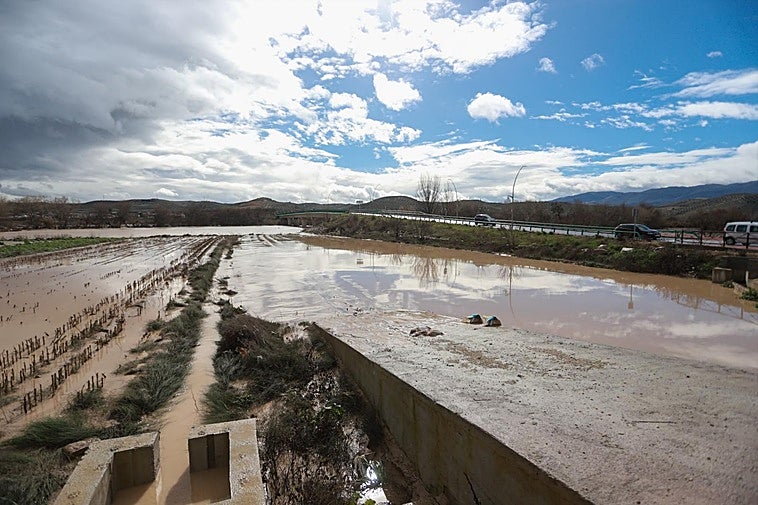 El rastro económico en Granada de unas borrascas sin precedentes
