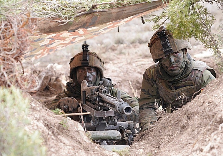 Más de 700 legionarios entrenan antes de su despliegue en Eslovaquia