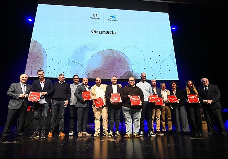 Los nueve restaurantes de Granada recomendados por Michelín recogen su placa