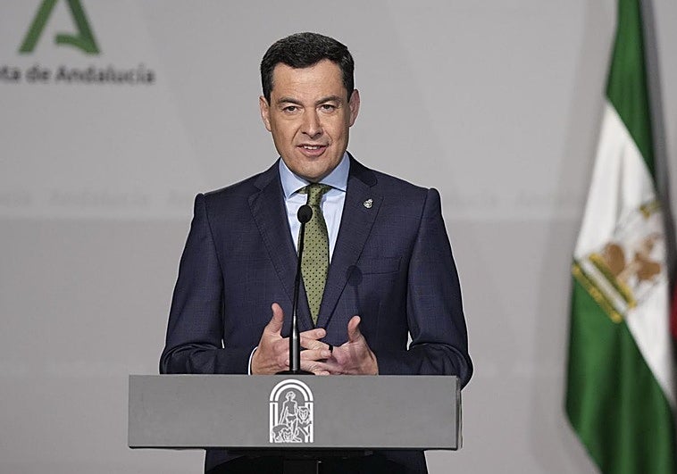 Juanma Moreno anuncia que las elecciones andaluzas serán el 17 de mayo
