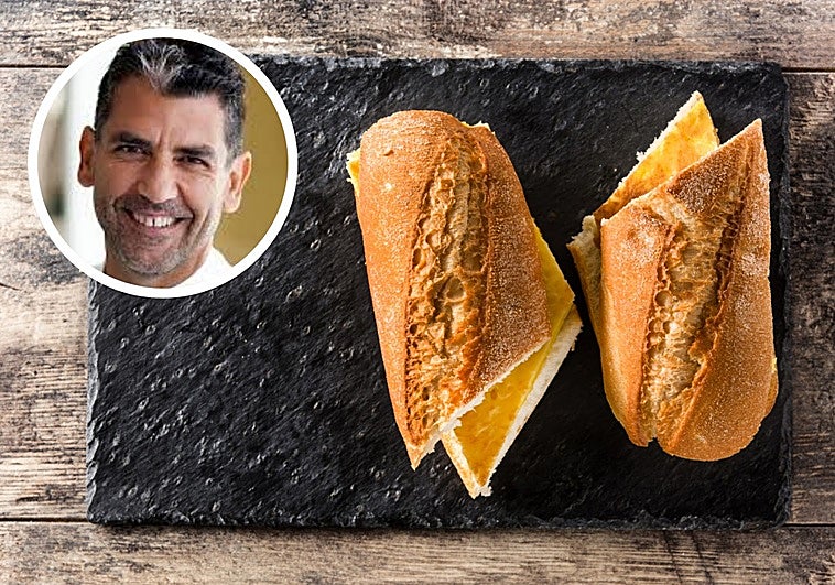 El mítico chef Paco Roncero enseña cómo hacer un bocadillo de 10
