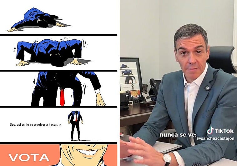 El dibujo viral del despacho de Pedro Sánchez es obra de una estrella del cómic granadino