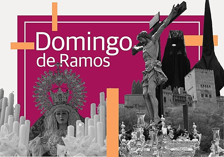 Horarios y recorridos de todas las procesiones el Domingo de Ramos en Granada