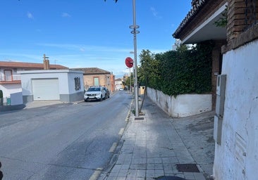 Zona de Huétor Vega donde se encuentra la vivienda en la que ocurrió el suceso.
