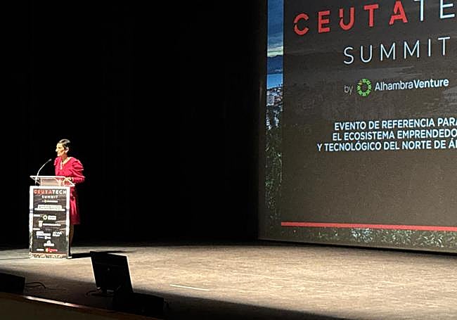 Kissy Chandiramani, consejera de Economía, Hacienda y Función Pública de la Ciudad Autónoma de Ceuta.