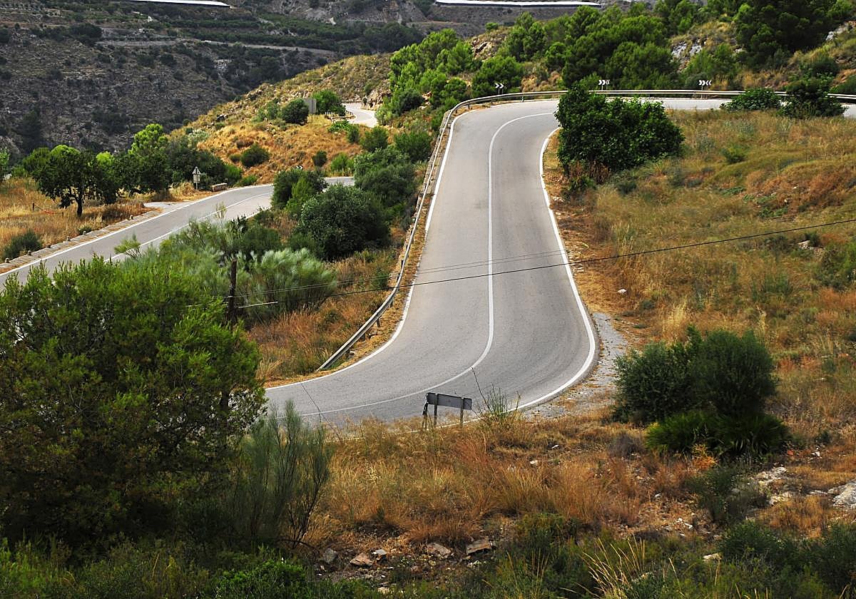 Los Caracolillos de la carretera de Vélez de Benaudalla