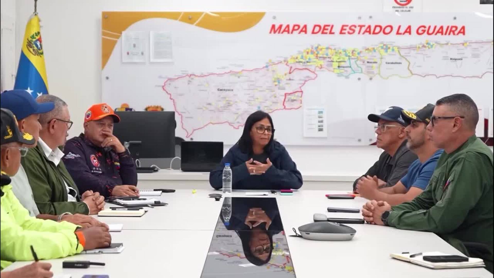 Delcy Rodríguez confirma que han aumentado a 589 los muertos por los terremotos en Venezuela