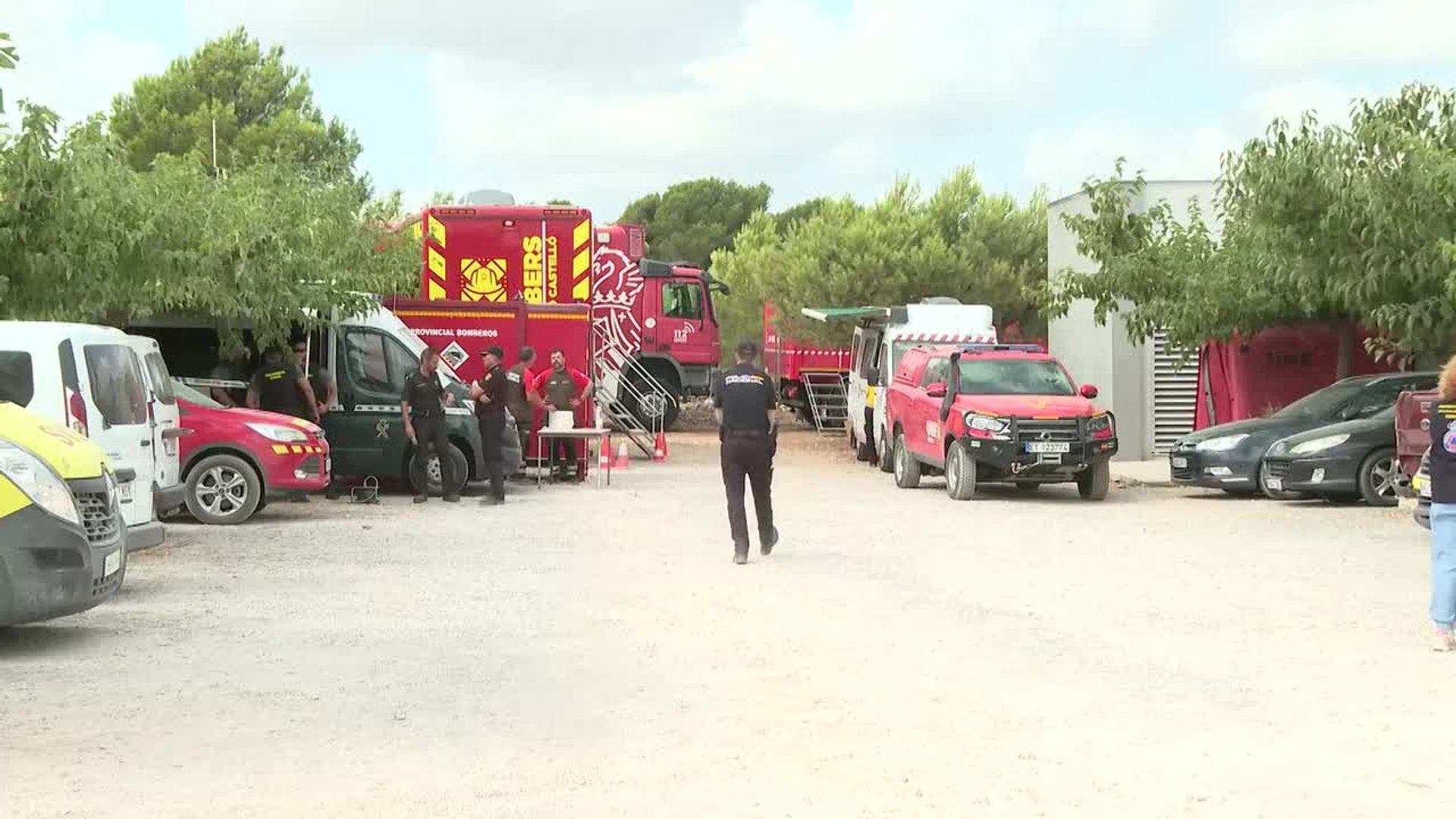 El incendio de Tírig evoluciona favorablemente gracias a una noche de trabajo intenso
