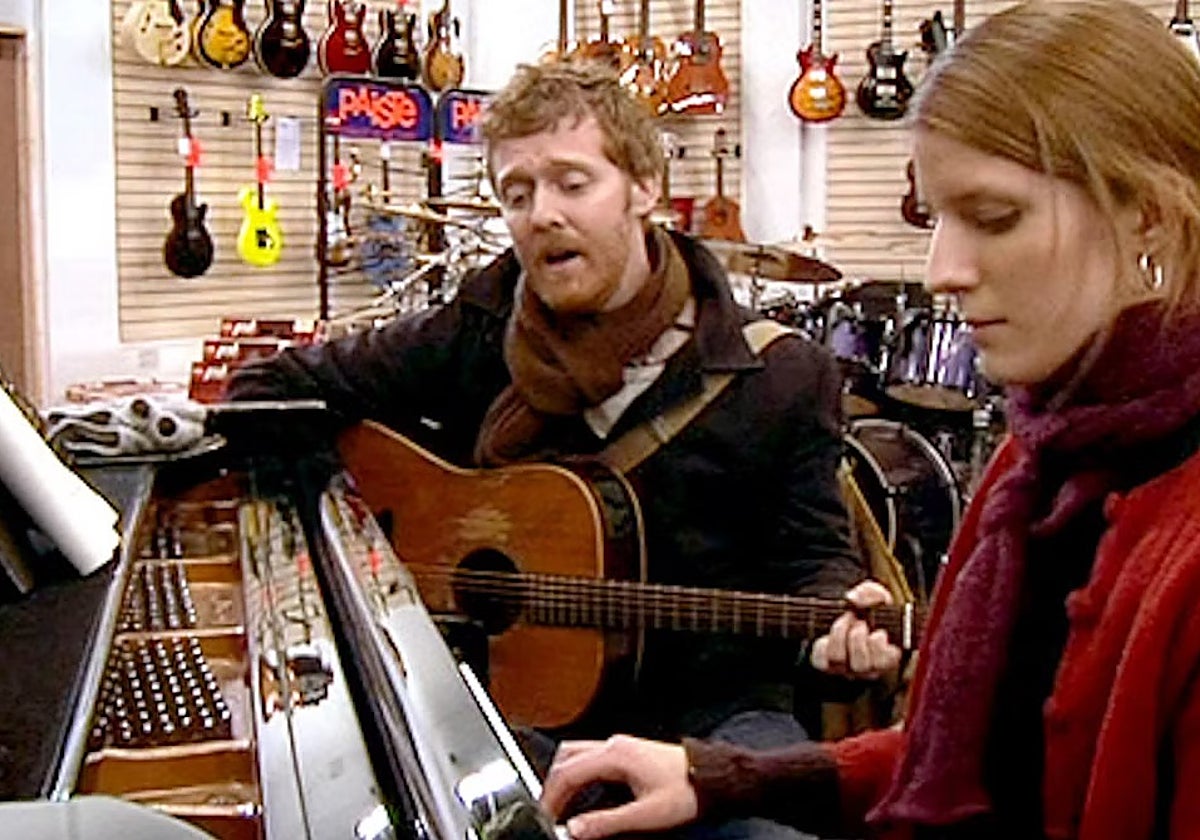 Glen Hansard en la película 'Once'.