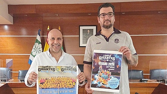 Jesús Fernández y David Mesa, en el Campus Gigantes Lover de Otura