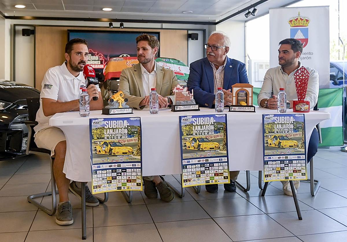 Presentación de la Subida al Cerro de los Cañones.