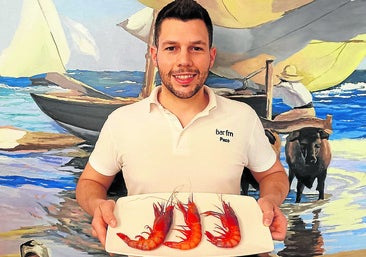 Paquito, el hijo de Rosa y Paco, que todavía se dejan verpor el local