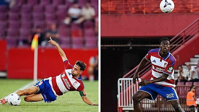 Sergio Rodelas y Oscar Naasei, durante la presente pretemporada.