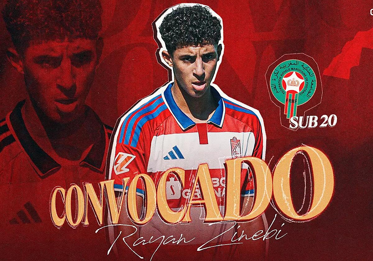 Marruecos convoca al rojiblanco Rayan Zinebi para disputar l