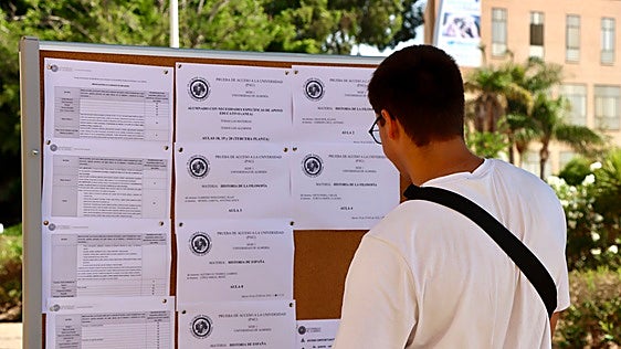 Notable incremento de las matriculaciones respecto al curso pasado en la PAU extraordinaria