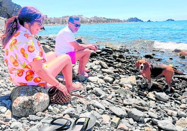 A Roma le gusta ba&ntilde;arse pero en esta playa lo tiene dif&iacute;cil