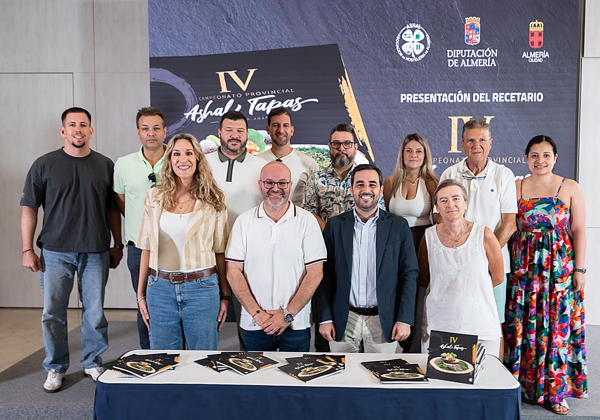 Imagen de la presentación del nuevo recetario