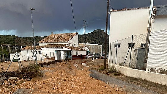 Así ha quedado La Puebla de Don Fadrique tras la intensa tormenta del viernes