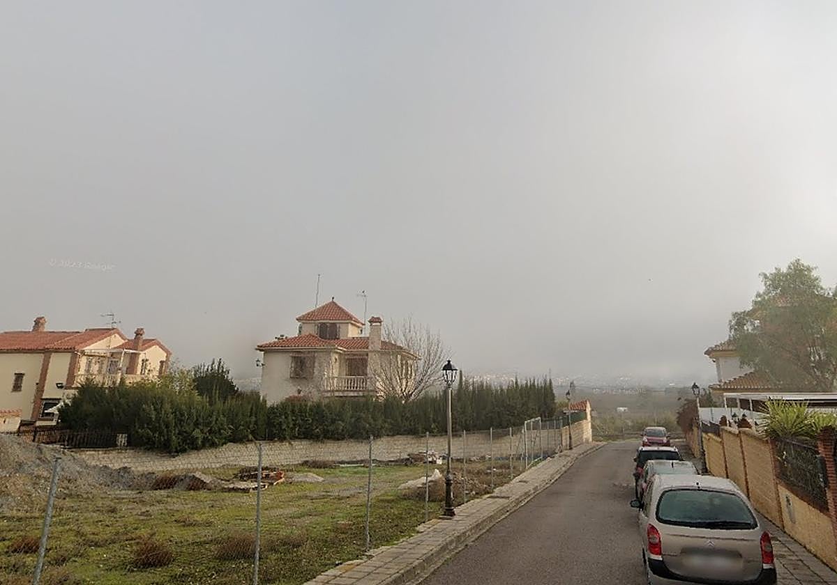 Calle Tenerife de Ogíjares, donde ha tenido lugar el accidente