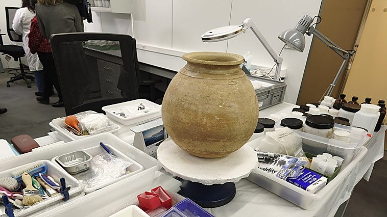 El Museo Íbero, a cuatro meses de inaugurar la exposición permanente, según los plazos anunciados