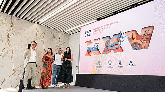 FICAL 2026 mira a sus raíces en el nuevo cartel de su XXV aniversario con un guiño al legado del cine en Almería